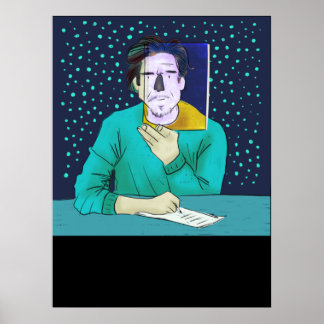 Writer - Karl Ove Knausgaard Poster