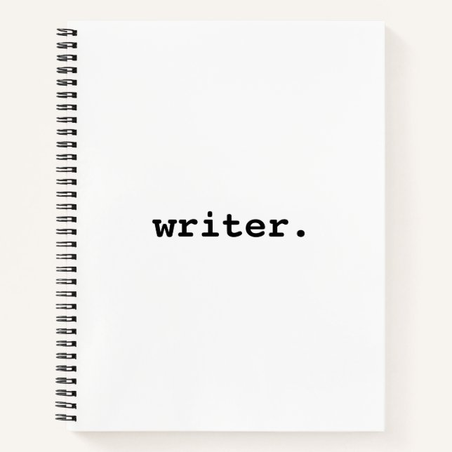 Writer Notebook (Front)