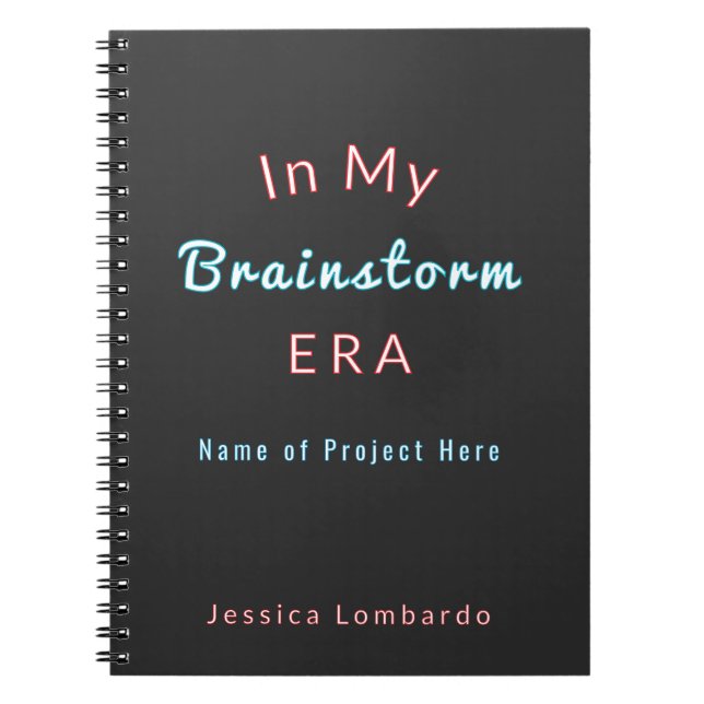 Writer Personalised Notebook (Front)