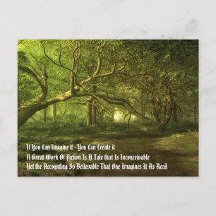 Writer Postcard