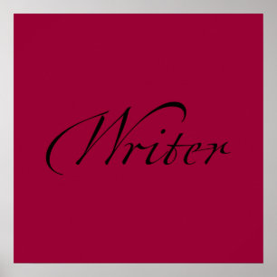 Writer Poster