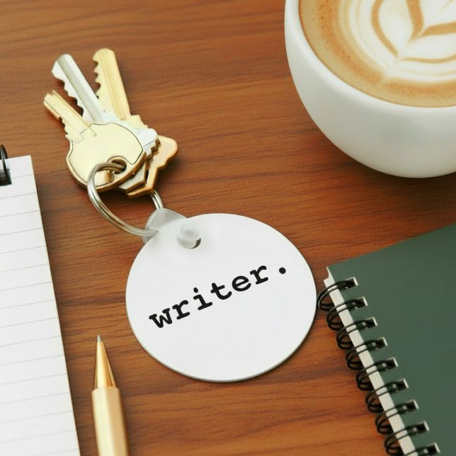 Writer Round Key Ring (Creator Uploaded)