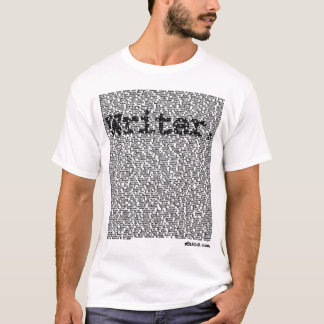 "Writer." shirt