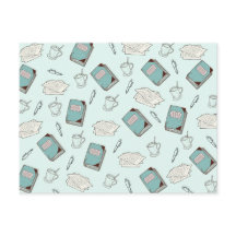 Writer Supplies Postcard