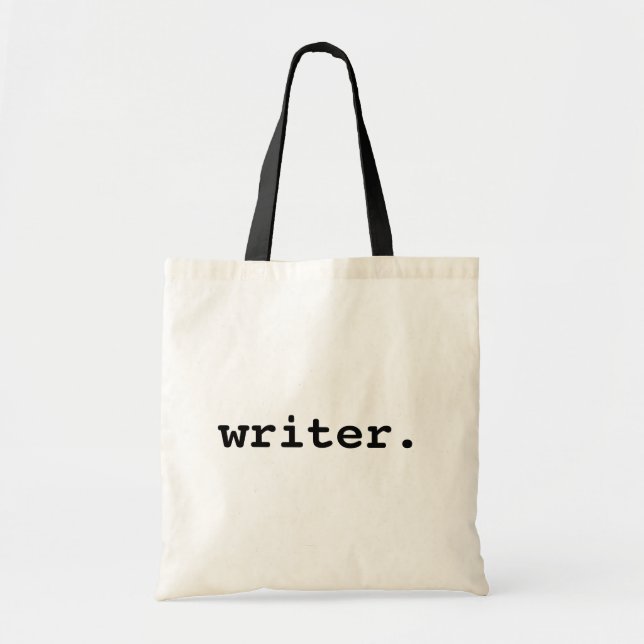 Writer Tote Bag (Front)