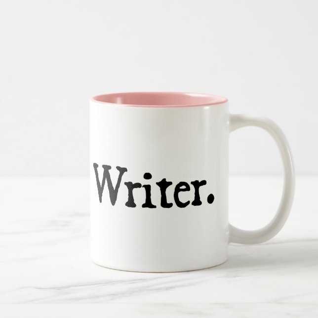 Writer. Two-Tone Coffee Mug (Right)