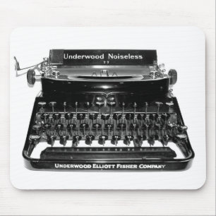 Writer Typewriter Mousepad - Customised
