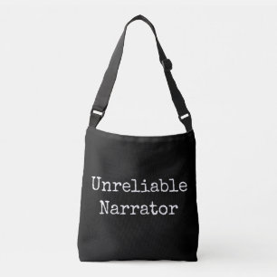 Writer - Unreliable Narrator I Crossbody Bag