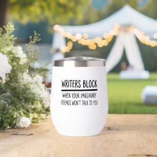Writers Block Funny Imaginary Friends Author Write