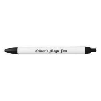 Writer's Gift Pen, Customisable, Many Colours,  Bl Black Ink Pen