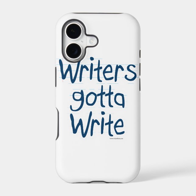 Writer's Gotta Write (Back)