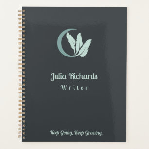 Writer's Green personalised Planner