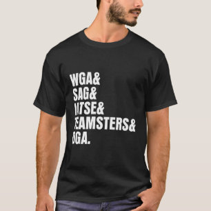 Writers Guild Of America On Strike T-Shirt