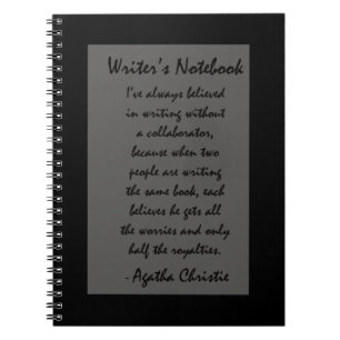 Writer's Notebook - Agatha Christie