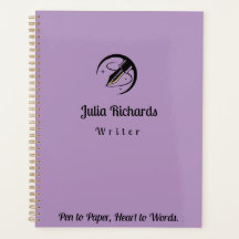 Writer's Purple Planner