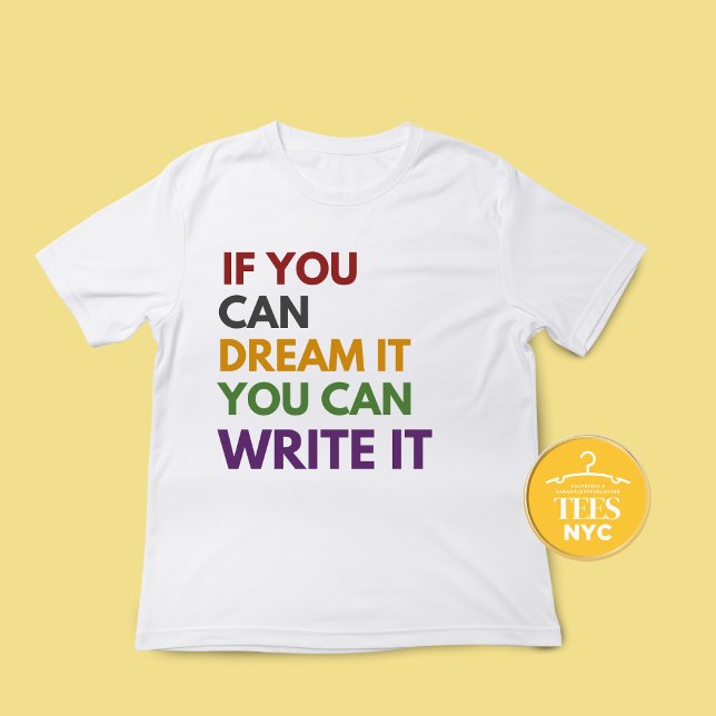 Writer's Quote T-shirts Fall Colours (Creator Uploaded)