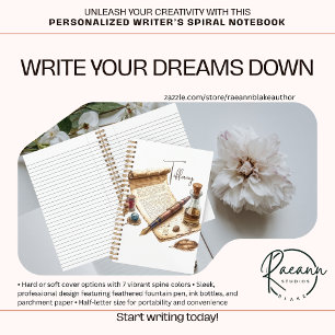 Writers Spiral Notebook