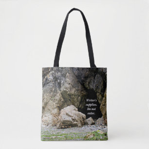 Writer's supplies bag, writers gift, writers tote bag