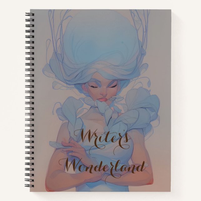 Writer's wonderland notebook (Front)