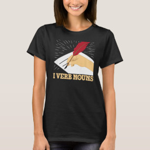 Writing Backprint For Authors And Writers 16 T-Shirt