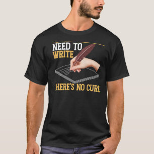 Writing Backprint For Authors And Writers  24 T-Shirt