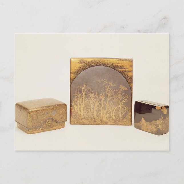 Writing Box, c.1830 Postcard (Front)