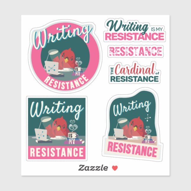 "Writing is My Resistance" Compact Collection (Sheet)