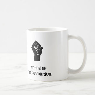 "Writing is the Revolution" Mug