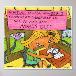 Writing Lesson #1 Poster