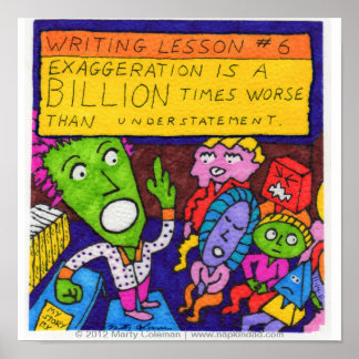 Writing Lesson #6 Poster