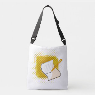 Writing Lover Crossbody Bag