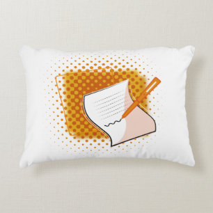 Writing Lover Decorative Cushion