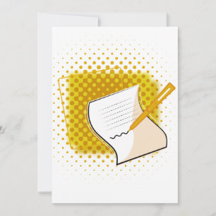Writing Lover  Invitation
