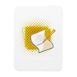 Writing Lover Magnet