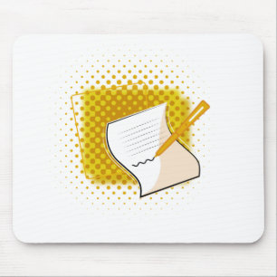 Writing Lover Mouse Pad