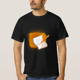 Writing Lover  T-Shirt