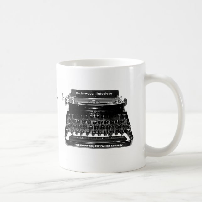 WRITING MACHINE Writer Mug (Right)