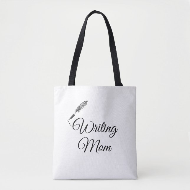 Writing mum tote bag (Front)