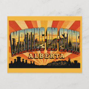 Writing-on-Stone Provincial Park Alberta Sacred Postcard