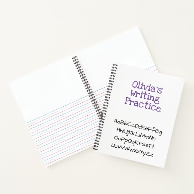 "Writing Practice" Journal (Inside)