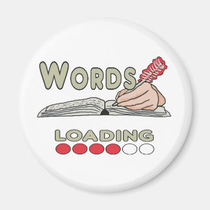 Writing Words Magnet