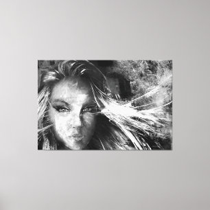 Written by the Wind Canvas Print