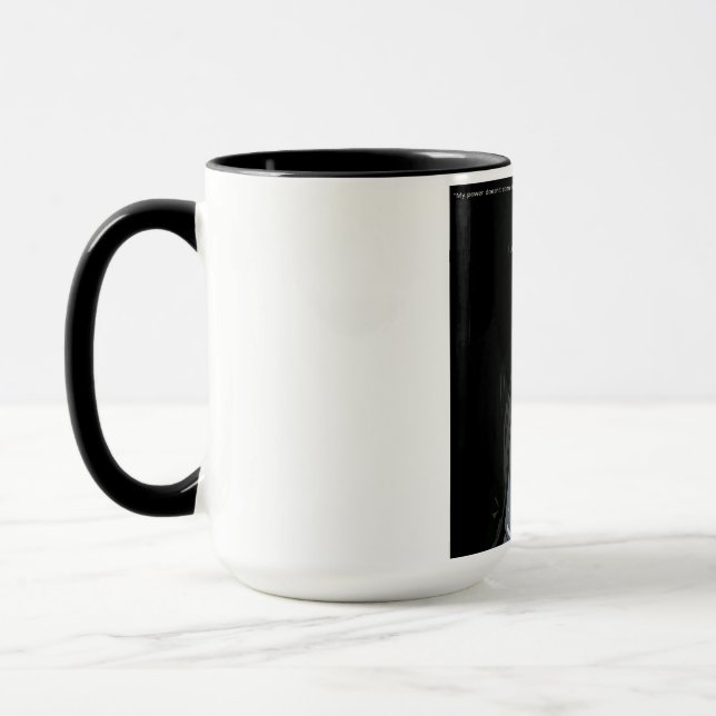"Written in Scars"Level Beyond Limits"Stand and C" Mug (Left)