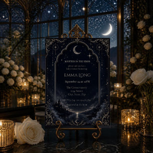 Written in the Stars Baby Shower Invitation