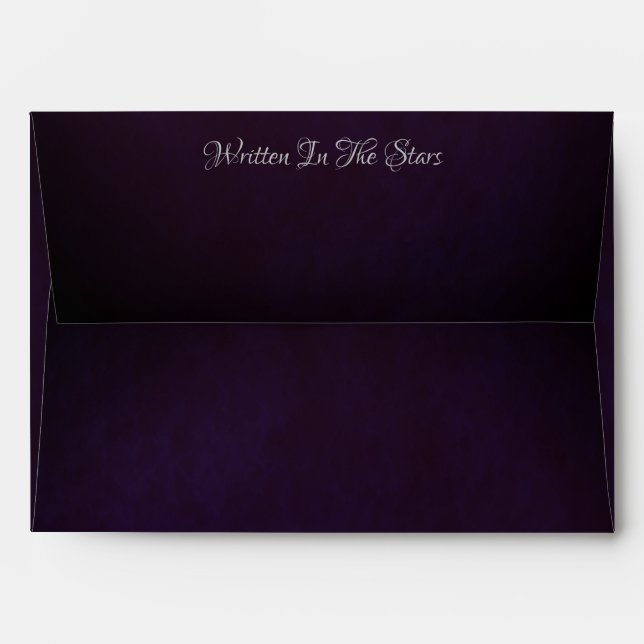 Written In The Stars Bridal Shower Envelope (Back (Top Flap))