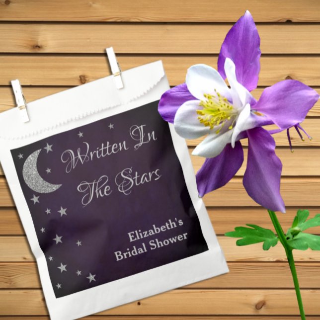 Written In The Stars Bridal Shower Favour Bag (Creator Uploaded)