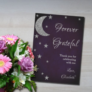 Written In The Stars Bridal Shower Thank You Card