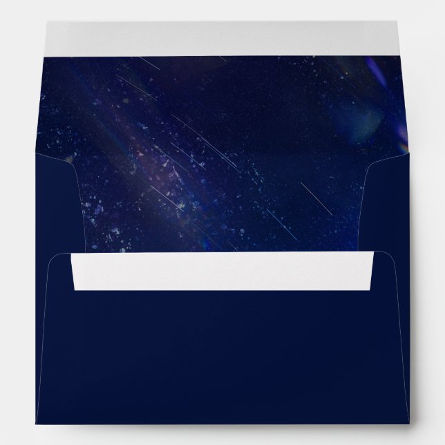Written in the Stars | Galaxy Wedding Lined Envelopes (Back (Bottom))