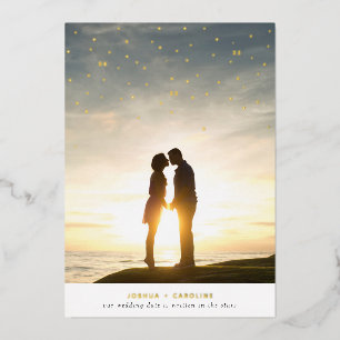 Written In The Stars Save the Date card