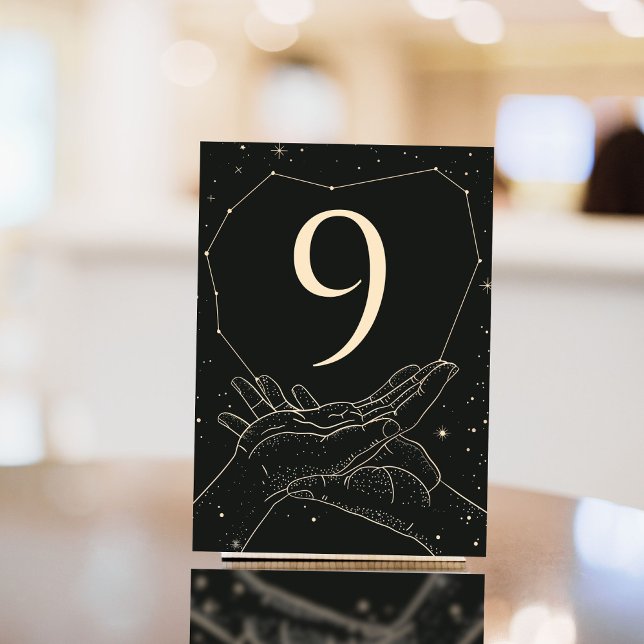 Written in the Stars Table Number (Creator Uploaded)